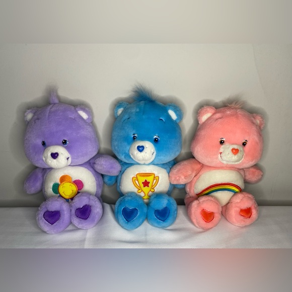 Care Bears Other - Vintage Care Bear Bundle of 3